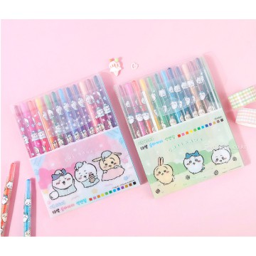 韓國直送 Chiikawa 顏色筆 12色